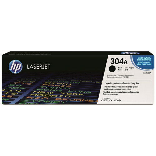 HP 304A(CC530A) 純正トナー ブラック | エイチピー HP トナー 純正 カートリッジ 新品