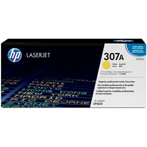 乐天商城 - HP 307A(CE743A) 純正トナー イエロー | エイチピー HP トナー 純正 カートリッジ 新品
