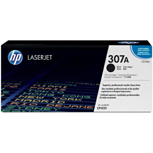 乐天商城 - HP 307A(CE740A) 純正トナー ブラック | エイチピー HP トナー 純正 カートリッジ 新品