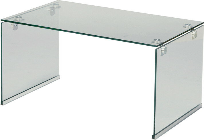 【送料無料】東谷 ガラステーブル S [PT-28CL] 幅76×奥行45×高さ39cm│家具 おしゃれ