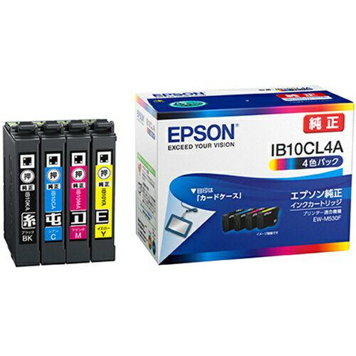 乐天商城 - エプソン 純正インク IB10CL4A 4色パック ｜ EPSON