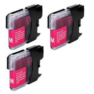 乐天商城 - ブラザー LC11M マゼンタ リサイクルインク 3個セット | インク リサイクル recycle toner プリンター セット SET インクジェット BRT