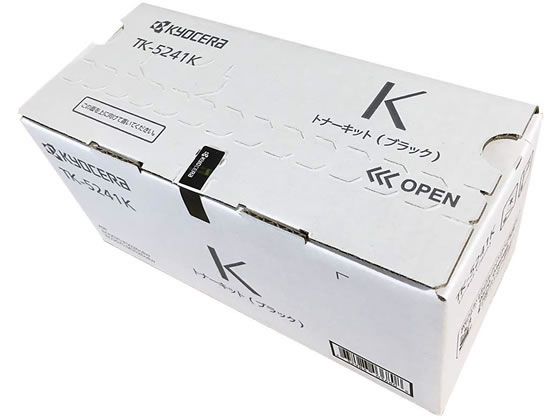 Kyocera - 京セラ TK-5241K 純正トナー ブラック | KYOCERA トナー 純正 カートリッジ 新品 黒