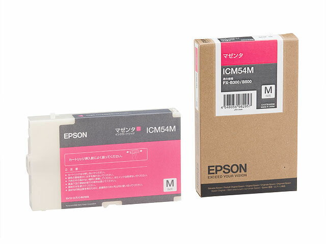樂天商城 - エプソン 純正インク ICM54M マゼンタ Mサイズ 単品 ｜ EPSON