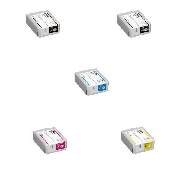 樂天商城 - エプソン 純正インク SJIC43P ラベルプリンター 5色 ｜ EPSON