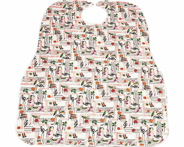 【食事用エプロン】食事用防水エプロン / 400 6種 | 松本ナース産業