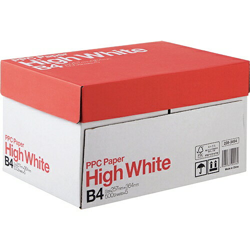 y@ll艿izRs[p Iʎ PPC PAPER High White B4 1(2500:500~5) | 228-3494