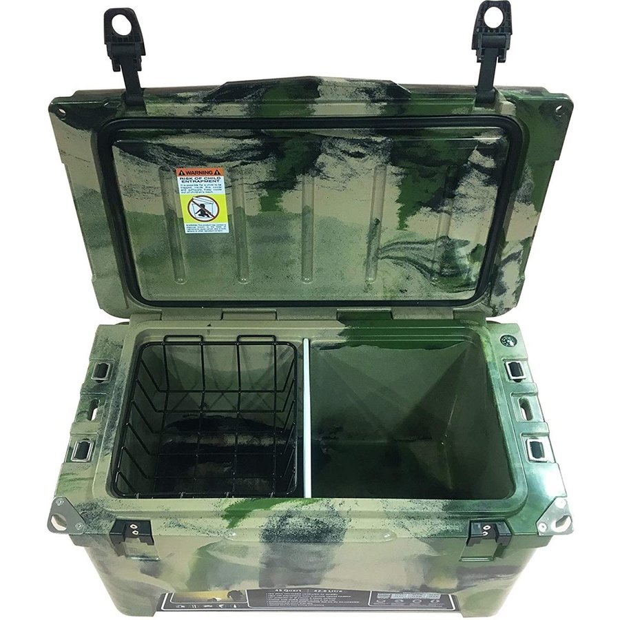 アイスランドクーラーボックス 45QT アーミーカモ / CL-04502 1台 | ICELAND COOLER BOX Army Camo