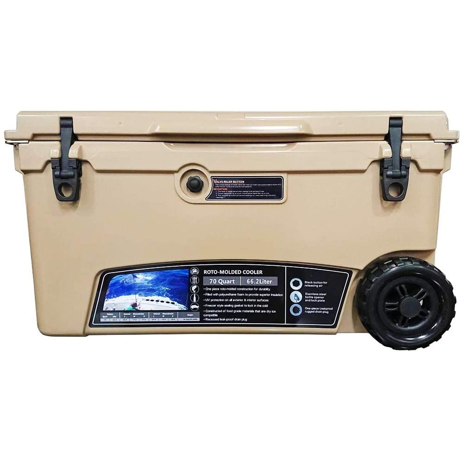 新規購入 アイスランドクーラーボックス Iceland Cooler Box 70qt サンド Sand Cl 1台 新品 Albertanorthtransport Com