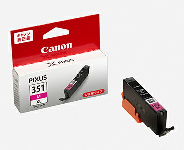 キヤノン 純正インクタンク BCI-351XL M マゼンタ 大容量 単品 キャノン Cannon Canon インク 純正 プリンター 新品 インクジェット