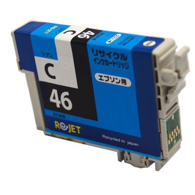 乐天商城 - エプソン ICC46 シアン リサイクルインク 3個セット | エプソン EPSON インク リサイクル recycle toner プリンター セット SET インクジェット