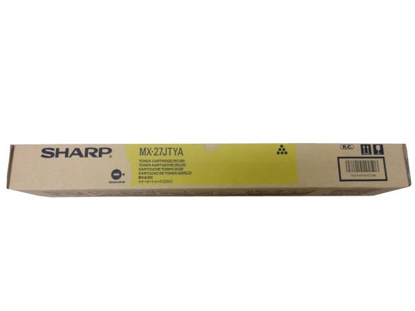 SHARP - シャープ MX-27JTYA 純正トナー イエロー | SHARP トナー 純正 カートリッジ 新品 MX27JTYA