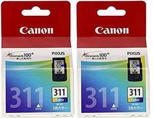 キャノンBC-311カラーFINEカートリッジ純正インク2セット|キヤノンCannonCanonインク純正プリンターセットS