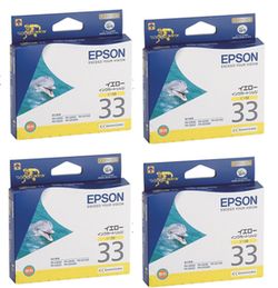 樂天商城 - エプソン 純正インク ICY33 イエロー 4セット | EPSON インク 純正 プリンター セット SET 新品 インクジェット