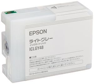 乐天商城 - エプソン 純正インク ICLGY48 ライトグレー | EPSON インク 純正 プリンター 新品 インクジェット