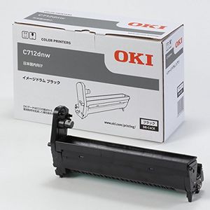 乐天商城 - オキ DR-C4CK 純正ドラム ブラック | 沖電気工業 OKI 沖データ 純正 新品 黒 C712dnw