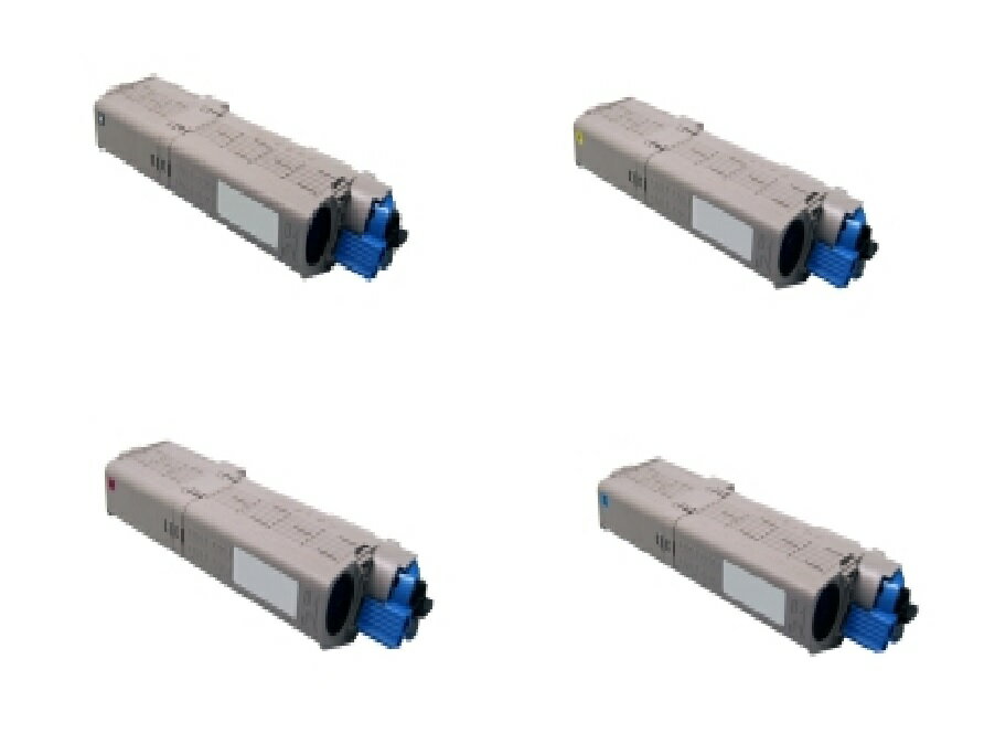 OKI（沖データ）TC-C4B(K/C/M/Y)2 リサイクルトナー 大容量 4色セット | オキ 沖 OKI オキデータ 沖データ リサイクル トナー recycle toner カートリッジ