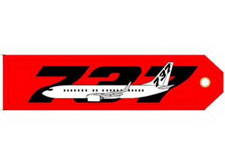 RBF B737キイチェーンタグ