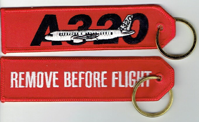 RBF A320キィチェーンタグ