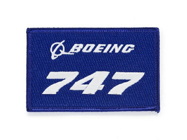 Rakuten - BOEING747刺繍ワッペン