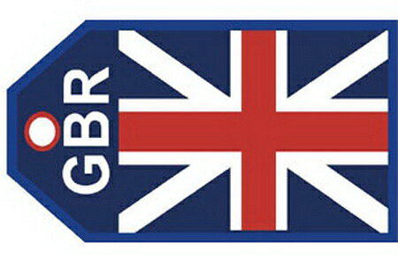 ラゲッジタグ イギリス国旗