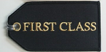 ラゲッジタグ　FIRST CLASS