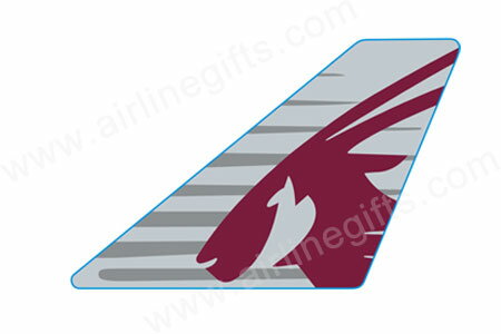 尾翼ピン　Qatar Airways(カタール)