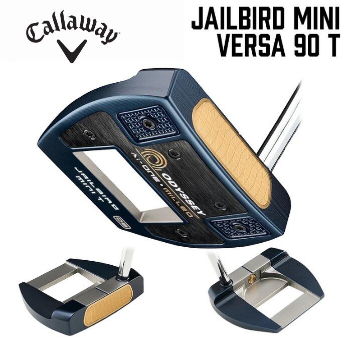 ODYSSEY Ai-ONE MILLED JAILBIRD MINI T VERSA90 DBパター 34インチ 【50％OFF】68,200円のところ34,100円削りだし 柔らかい打感