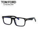 TOM FORD トムフォード メガネ スクエア型 ウェリントン型 ブルーライトカット アジアンフィット FT6006-D-B/V (TF6006-D-B) 0...