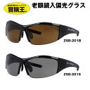 冒険王 偏光 老眼鏡 サングラス 老眼 付きサングラス 老眼鏡サングラス 偏光サングラス 男性 メンズ ZSB-201 ゼロステージ バイフォーカル 偏光グラス...