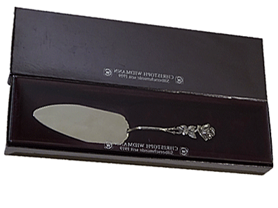 クリストフ・ウィドマン ケーキサーバー ローズ925 ブランド箱付き 送料込み