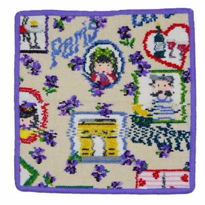 樂天商城 - フェイラー ハンドタオル 25cm パリツアー(バイオレット) 送料込み