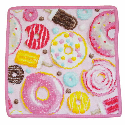 フェイラー ハンドタオル 25cm Pink and Sweet(ドーナッツ) フェイラー ハンドタオル 25cm Pink and Sweet(ドーナッツ)