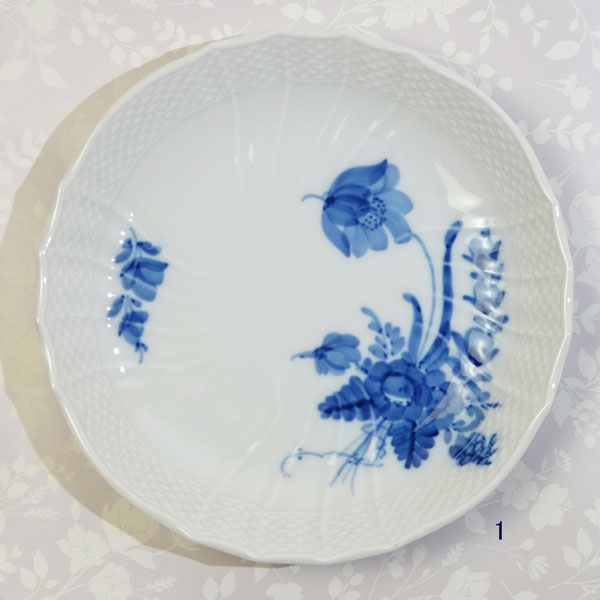 ロイヤルコペンハーゲン ブルーフラワーカーブ クーププレート19cm_1