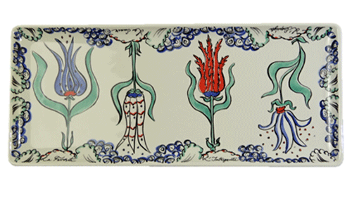 ジアン ラ・ファヴォリット オブロング(サービス)トレイ36x15.5cm 送料込み