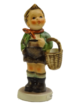 樂天商城 - (貫入有り) フンメル 陶器人形 フィギュリン Village Boy(513) 10cm