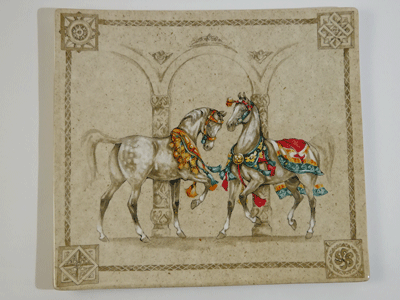 樂天商城 - ジアン シュヴォーデュヴァン スクエアプレート29.5x26.5cm (盛り皿) 送料込み