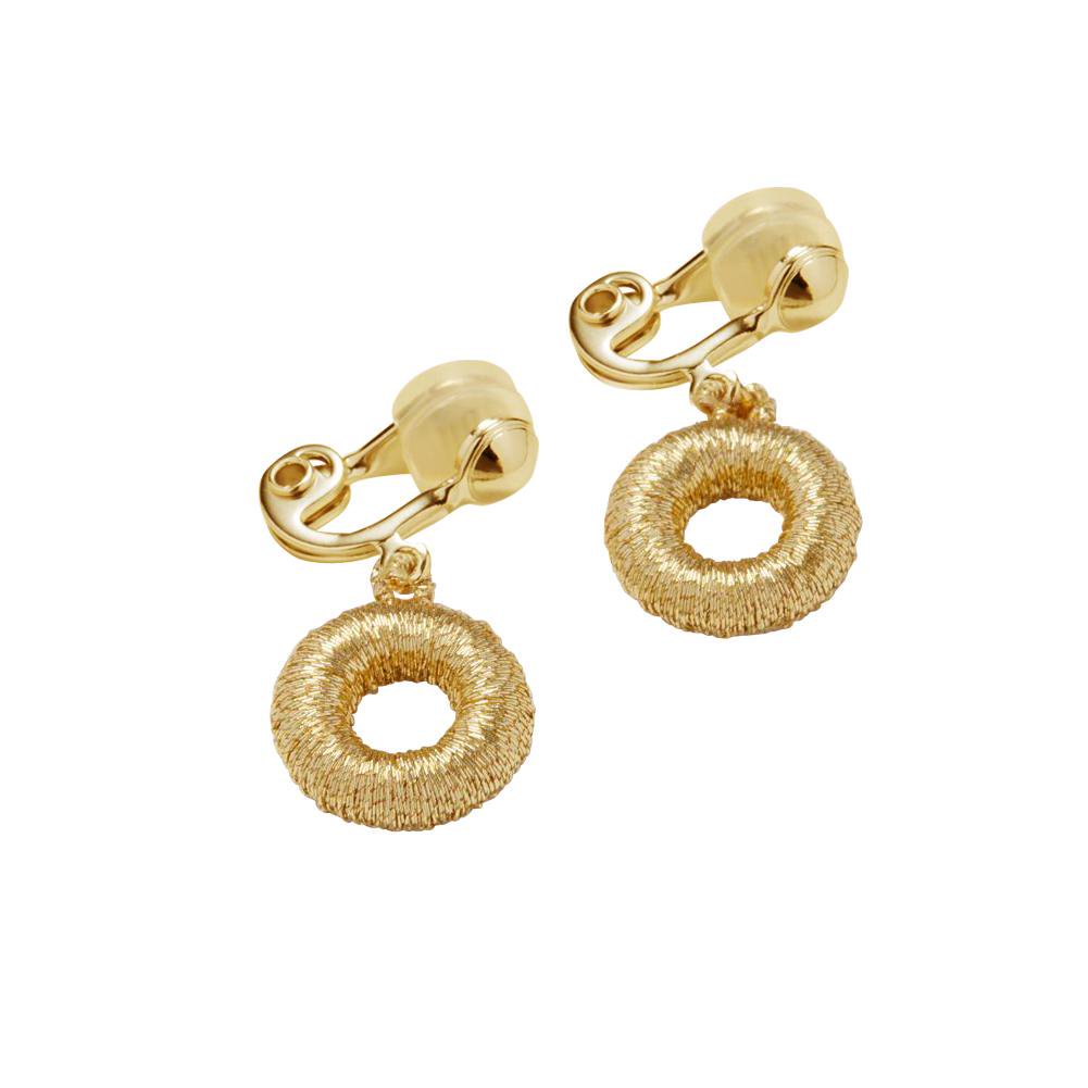 TRIPLE O/000/トリプルオゥ ER015 イヤリング - ドーナツ ゴールド ギフト プレゼント 贈り物 誕生日