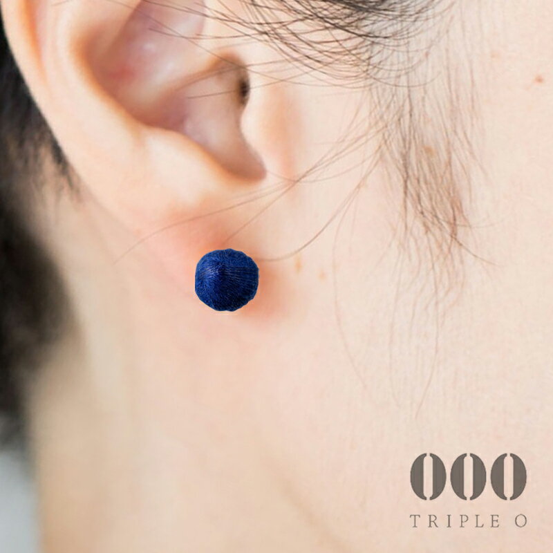 TRIPLE O/000/トリプルオゥ SP004 イヤリング スフィア・プラス 64 ブルー ギフト プレゼント 贈り物 ..