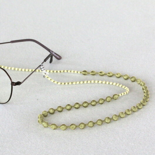 トリプル・オゥ メガネチェーン メンズ TRIPLE O/000/トリプルオゥ GC001 グラスコード リリーグリーン 眼鏡ストラップ ギフト プレゼント 贈り物 誕生日
