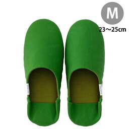 ABE HOME SHOES 阿部産業 バブーシュ・帆布 Citron Green／シトロングリーン Mサイズ 23-25cm ギフト プレゼント 誕生日