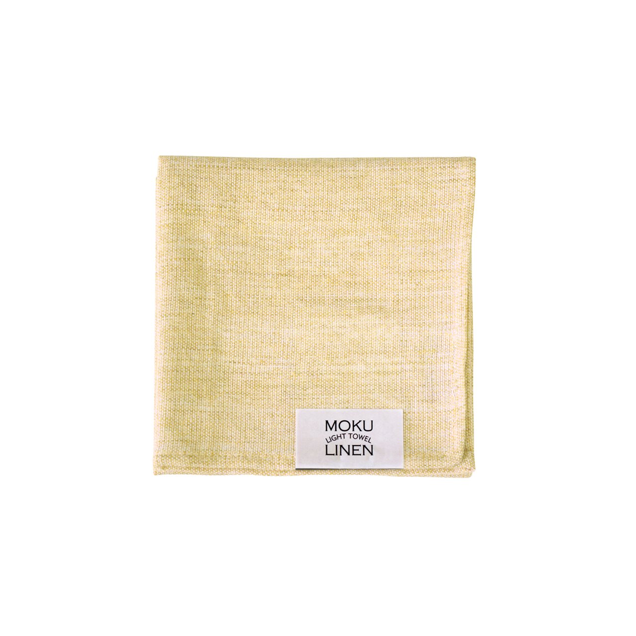 コンテックス/kontex MOKU LINEN HANDKERCHIEF モクリネン ハンカチ イエロー ギフト プレゼント 贈り物 誕生日