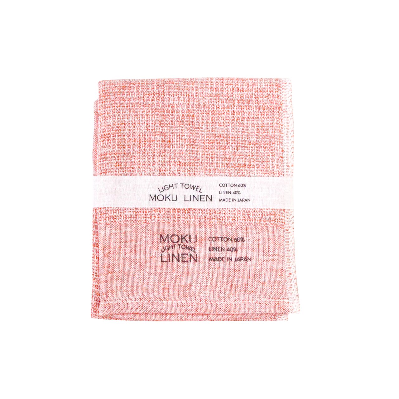 【コンテックス/kontex】MOKU LINEN LIGHT TOWEL モクリネン ライトタオル(S)レッド ギフト プレゼント 贈り物 誕生日