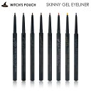 【メール便送料無料】ウィッチズポーチ スキニージェルアイライナー Witch 039 s Pouch SKINNY GEL EYELINERブラック ブラウン カカオ シナモン バーガンディー ピンク イエロー ネイビー 落ちにくい 高発色 韓国コスメ 極細芯 メイク めるる 生見愛瑠【コスメ】∀