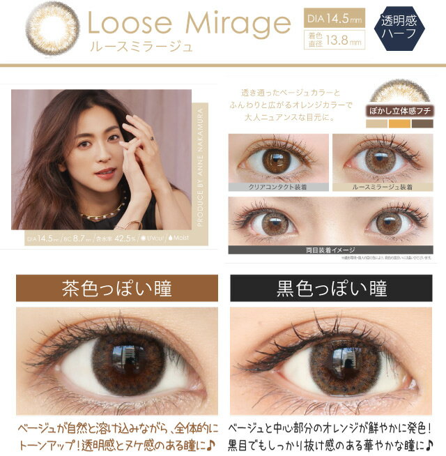 新発売カラコンレリッシュ中村アンLALISH