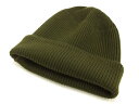 バズリクソンズ ニットキャップ BR02241 Buzz Rickson's メカニックキャップ メンズ 帽子 #149オリーブ 新品(4)