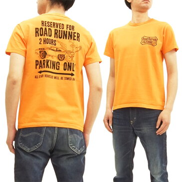 ロードランナー Tシャツ CH78006 Cheswick チェスウィック 東洋 メンズ 半袖tee #159オレンジ 新品