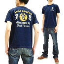 バズリクソンズtシャツbr78167buzzricksonミリタリーjollyrogersメンズスラブ半袖tee新品BuzzRicksonMen'sModernFitShortSleeveT-shirtMilitaryGraphicTeeBR78167