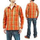 フェローズ19W-720WSチェックネルシャツPherrow'sPherrowsメンズワークシャツ長袖シャツ新品Pherrow'sPlaidFlannelShirtMen'sSlimmerFitCheckedLongSleeveShirt19W-720WS