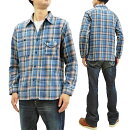 フェローズ19W-750WS-CチェックネルシャツPherrow'sPherrowsメンズワークシャツ長袖シャツ新品Pherrow'sPlaidFlannelShirtMen'sCheckedLongSleeveWorkShirt19W-750WS-C